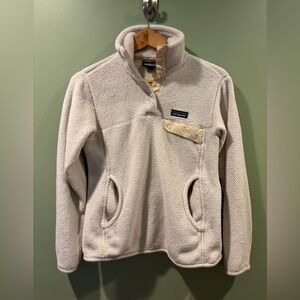 Patagonia Cream Fleece Pullover